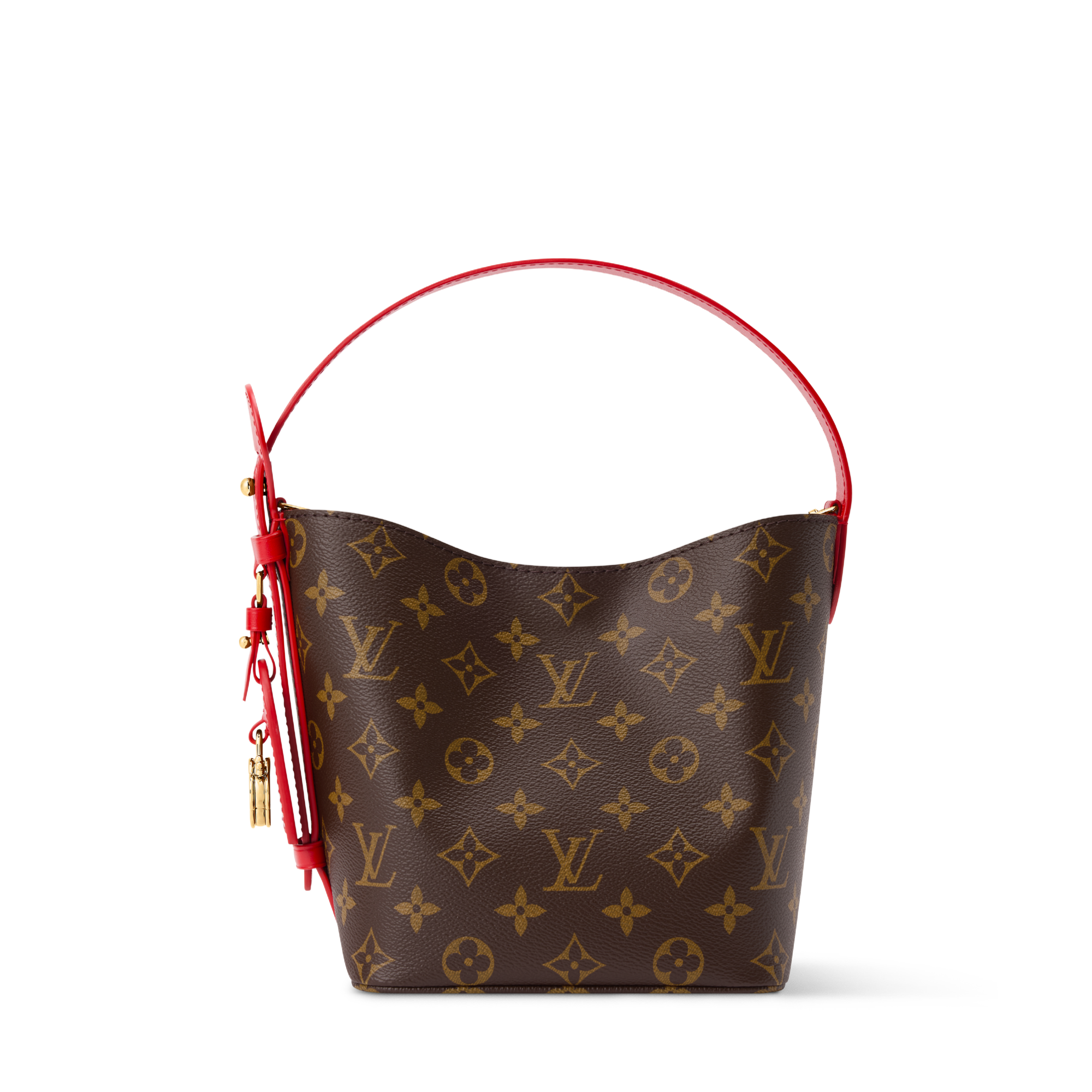 All In BB Monogram 帆布- 名牌女士時尚手袋- M28317 紅色| LOUIS